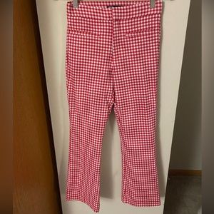 Zara checkered pants
